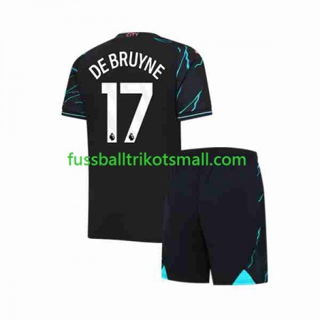 Fußballtrikots Manchester City Kevin De Bruyne 17 Kinder 2023-2024 Kurzarm 3rd trikot kaufen
